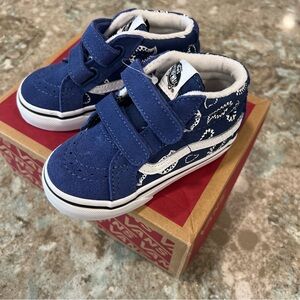 Vans Toddler Sk8-Mid Paisley Shoes 6